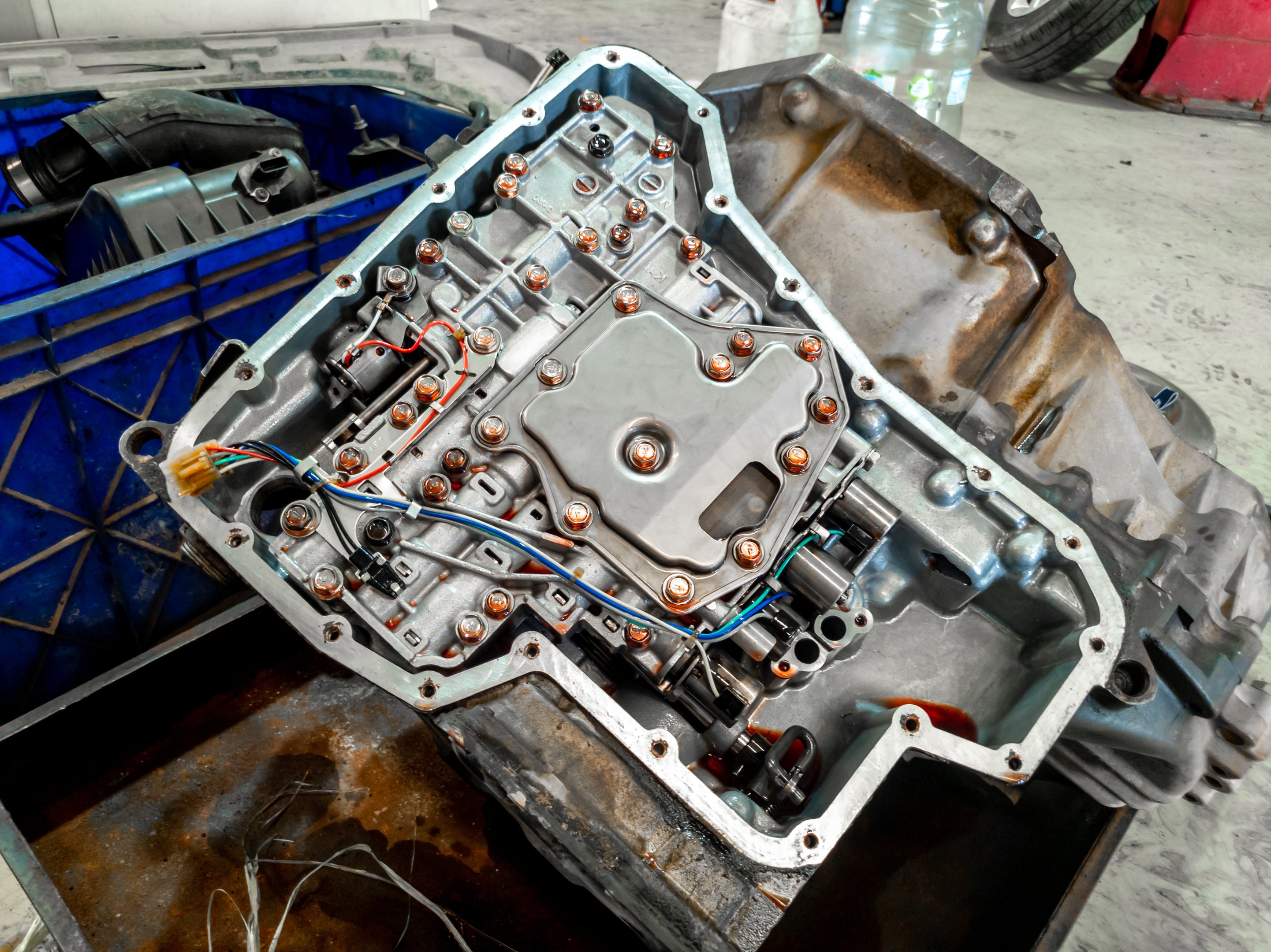 Solenoid control valve body